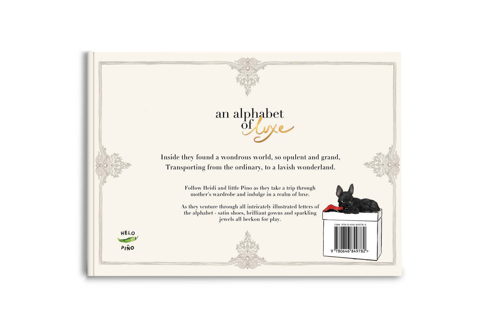 ABC Children's Book gift - An Alphabet of Luxe, written in Australia for luxury children's gifting