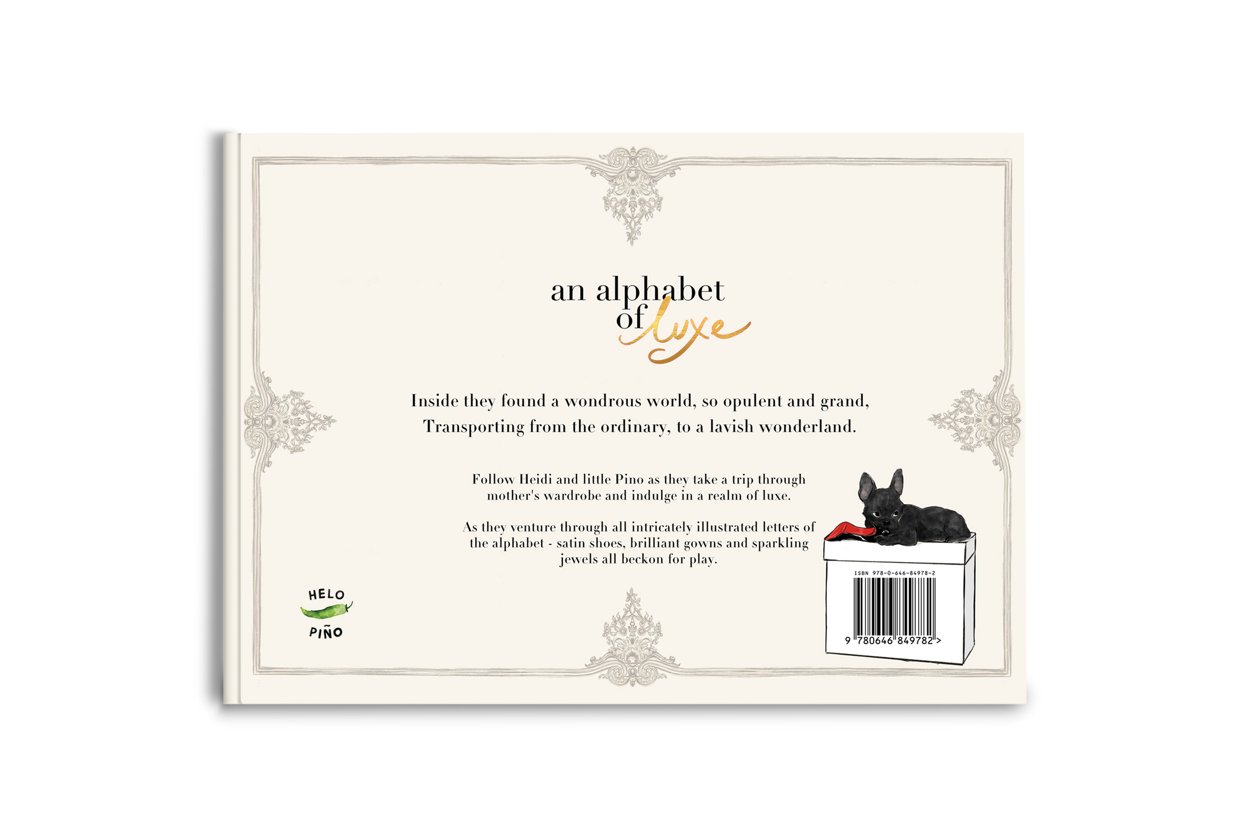 ABC Children's Book gift - An Alphabet of Luxe, written in Australia for luxury children's gifting