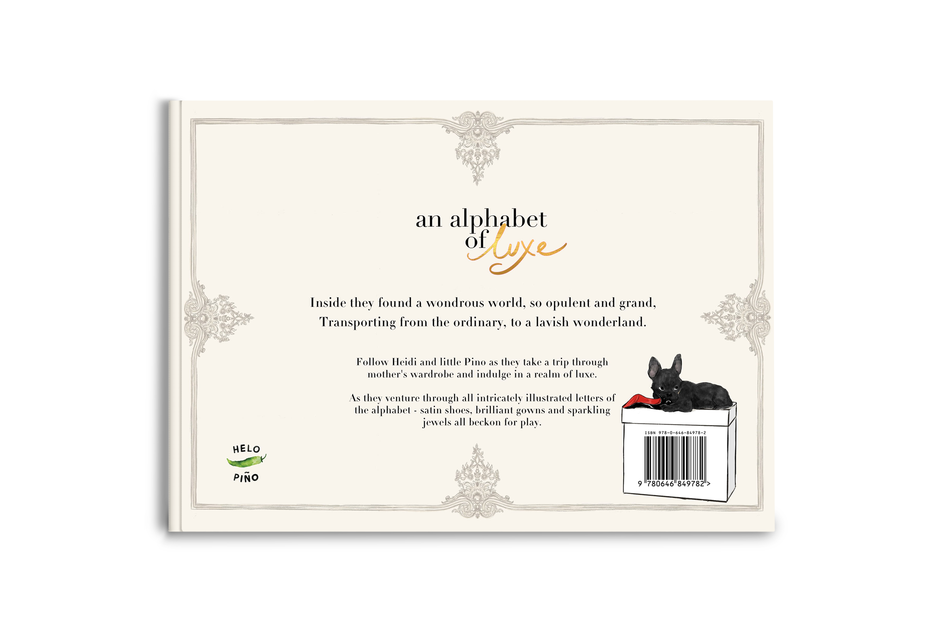 ABC Children's Book gift - An Alphabet of Luxe, written in Australia for luxury children's gifting